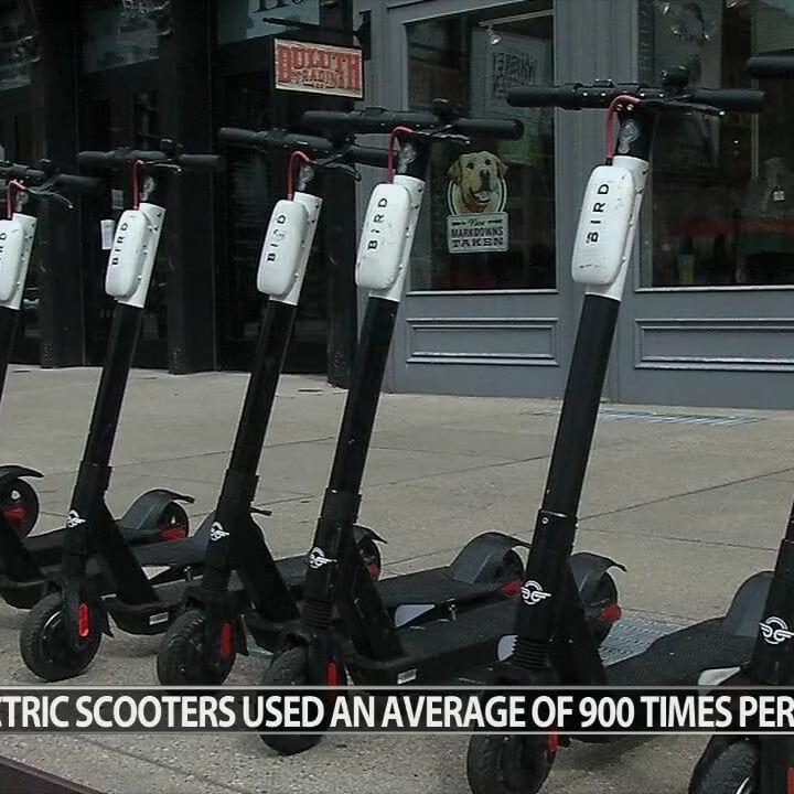 Hundreds of mobile scooters used daily around Louisville